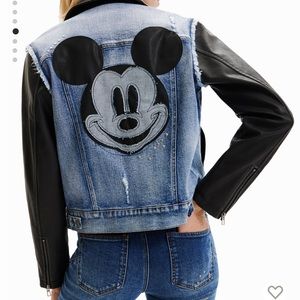 Mickey Mouse hybrid denim jkt retail $275